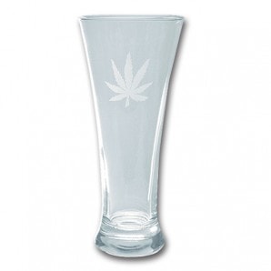 Marijuana Glass Mug
