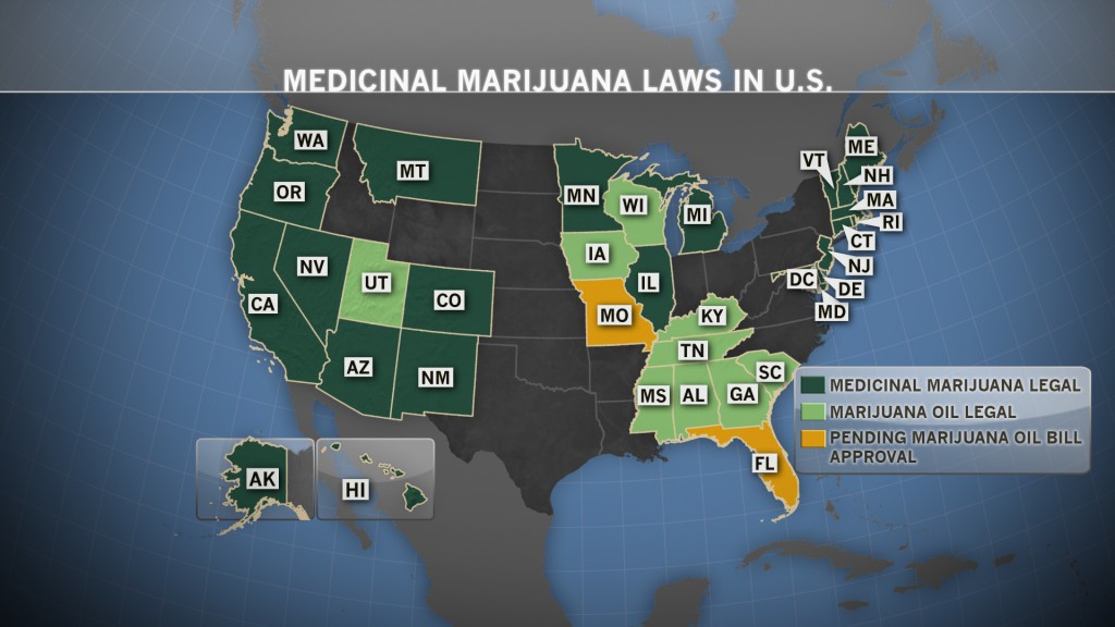 Marijuana Map 